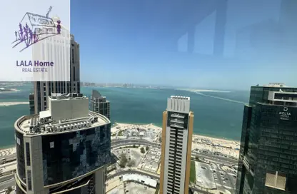 Apartment - 3 Bedrooms - 4 Bathrooms for rent in West Bay Tower - West Bay - West Bay - Doha