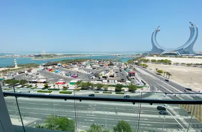 Apartment - 1 Bedroom - 2 Bathrooms for rent in Burj Al Marina - Marina District - Lusail