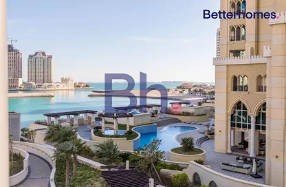 Apartment - 1 Bedroom - 2 Bathrooms for rent in Viva West - Viva Bahriyah - The Pearl Island - Doha