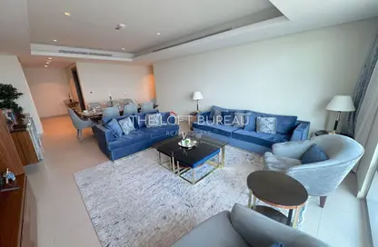 Apartment - 2 Bedrooms - 3 Bathrooms for rent in Abraj Bay - Abraj Quartiers - The Pearl Island - Doha