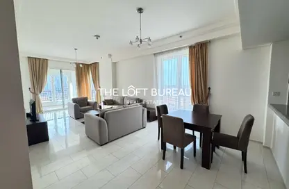 Apartment - 1 Bedroom - 2 Bathrooms for rent in Viva West - Viva Bahriyah - The Pearl Island - Doha