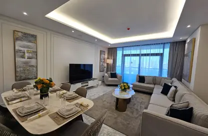 Apartment - 2 Bedrooms - 3 Bathrooms for rent in Marina Tower 02 - Marina District - Lusail