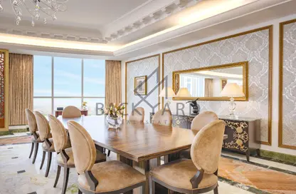 شقة - 4 غرف نوم - 5 حمامات للايجار في برج وست باي - الخليج الجنوبي - الخليج الغربي - الدوحة