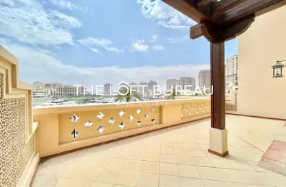 Townhouse - 4 Bedrooms - 4 Bathrooms for rent in East Porto Drive - Porto Arabia - The Pearl Island - Doha
