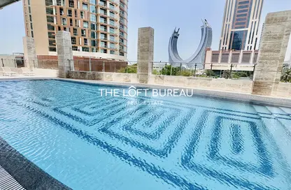 Apartment - 2 Bedrooms - 2 Bathrooms for rent in Lusail Residence - Marina District - Lusail