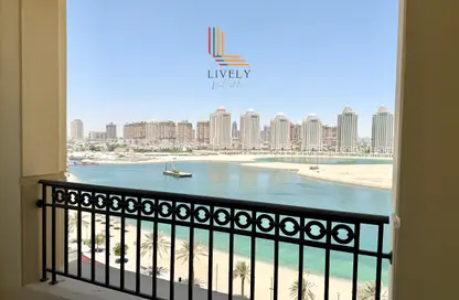 Apartment - 1 Bedroom - 2 Bathrooms for rent in Viva West - Viva Bahriyah - The Pearl Island - Doha
