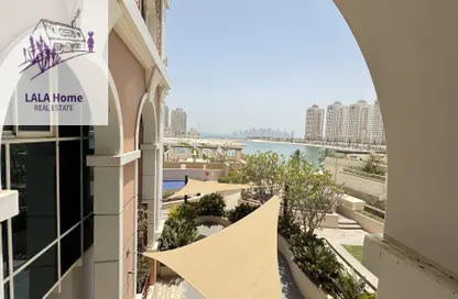 Apartment - 3 Bedrooms - 4 Bathrooms for rent in Viva West - Viva Bahriyah - The Pearl Island - Doha