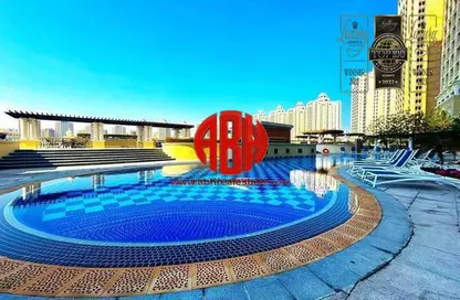 Apartment - 1 Bedroom - 2 Bathrooms for rent in Viva West - Viva Bahriyah - The Pearl Island - Doha Apartment - 1 Bedroom - 2 Bathrooms for rent in Viva West - Viva Bahriyah - The Pearl Island - Doha