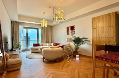 Apartment - 1 Bedroom - 2 Bathrooms for rent in Burj DAMAC Waterfront - Waterfront Residential - The Waterfront - Lusail