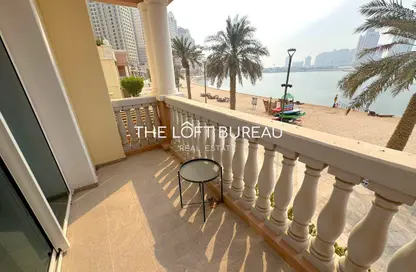 Apartment - 1 Bedroom - 2 Bathrooms for rent in Viva East - Viva Bahriyah - The Pearl Island - Doha