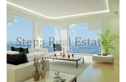 Living Room image for: Apartment - 3 Bedrooms - 5 Bathrooms for sale in Lusail City - Lusail, Image 1