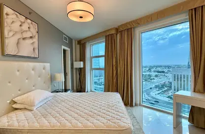 شقة - 2 غرف نوم - 3 حمامات للايجار في برج مارينا 23 - منطقة المارينا - الوسيل