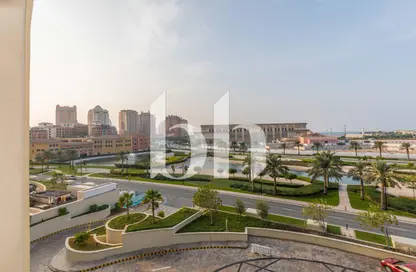 شقة - غرفة نوم - 2 حمامات للايجار في فيفا غرب - فيفا بحرية - جزيرة اللؤلؤة - الدوحة