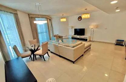 شقة - غرفة نوم - 2 حمامات للايجار في منطقة المارينا - الوسيل