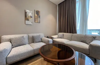 Apartment - 1 Bedroom - 2 Bathrooms for rent in Al Sadd Tourist Apartments - Al Sadd - Doha