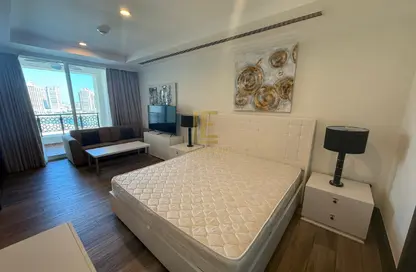 Apartment - Studio - 1 Bathroom for rent in Viva Central - Viva Bahriyah - The Pearl Island - Doha