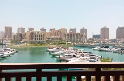 Townhouse - 1 Bedroom - 2 Bathrooms for rent in East Porto Drive - Porto Arabia - The Pearl Island - Doha