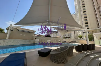 Apartment - 1 Bedroom - 2 Bathrooms for rent in Viva East - Viva Bahriyah - The Pearl Island - Doha