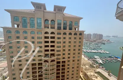 Apartment - 1 Bedroom - 2 Bathrooms for rent in Tower 18 - Porto Arabia - The Pearl Island - Doha Apartment - 1 Bedroom - 2 Bathrooms for rent in Tower 18 - Porto Arabia - The Pearl Island - Doha