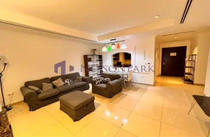 Apartment - 2 Bedrooms - 3 Bathrooms for sale in East Porto Drive - Porto Arabia - The Pearl Island - Doha