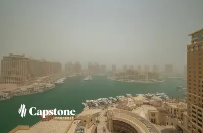 شقة - غرفة نوم - 2 حمامات للايجار في بوابة المارينا - بورتو أرابيا - جزيرة اللؤلؤة - الدوحة