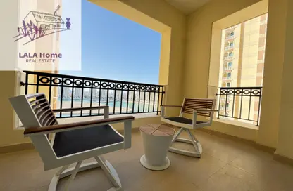 Apartment - 1 Bedroom - 2 Bathrooms for rent in Viva East - Viva Bahriyah - The Pearl Island - Doha