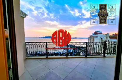 (بنتهاوس  (روف - 3 غرف نوم - 3 حمامات للايجار في حدائق فلورستا - حدائق فلورستا - جزيرة اللؤلؤة - الدوحة