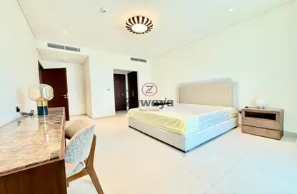 Apartment - 1 Bedroom - 2 Bathrooms for rent in Marina Tower 21 - Marina District - Lusail