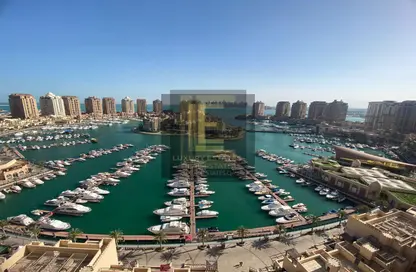 Apartment - 1 Bedroom - 2 Bathrooms for rent in East Porto Drive - Porto Arabia - The Pearl Island - Doha