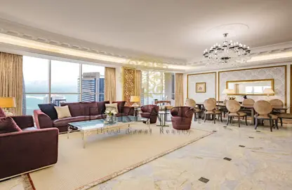 Apartment - 5 Bedrooms - 5 Bathrooms for rent in Dusit Hotel  and  Suites Doha - Diplomatic Street - West Bay - Doha