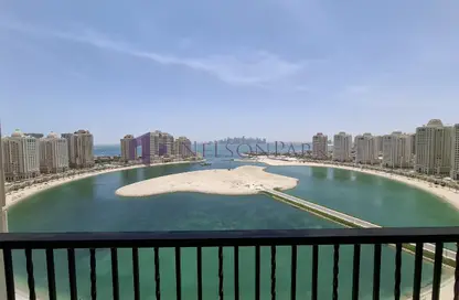 Apartment - Studio - 1 Bathroom for rent in Viva West - Viva Bahriyah - The Pearl Island - Doha