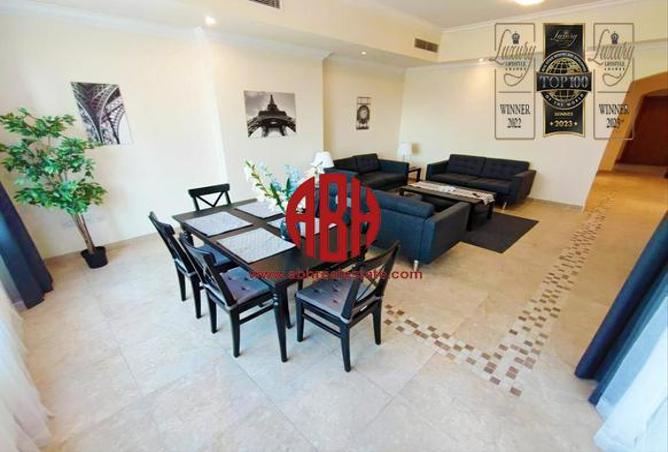 Apartment - 2 Bedrooms - 2 Bathrooms for rent in East Porto Drive - Porto Arabia - The Pearl Island - Doha