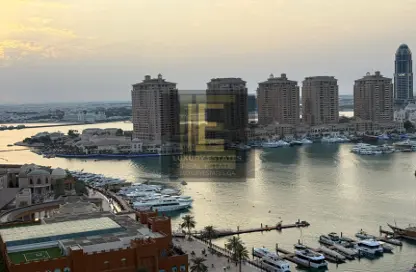 Apartment - 1 Bedroom - 2 Bathrooms for rent in East Porto Drive - Porto Arabia - The Pearl Island - Doha