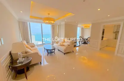 Apartment - 2 Bedrooms - 3 Bathrooms for rent in West Bay Tower - West Bay - West Bay - Doha