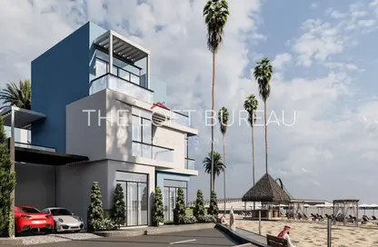 فيلا - 4 غرف نوم - 6 حمامات للبيع في جزيرة قطيفان - الوسيل