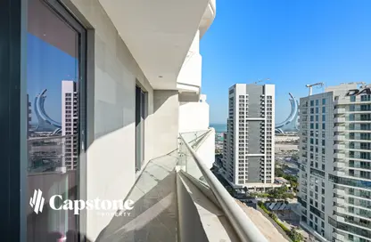 Apartment - 1 Bedroom - 2 Bathrooms for sale in Marina Residences 195 - Marina District - Lusail