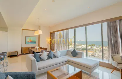 شقق فندقية - 3 غرف نوم - 3 حمامات للايجار في الخليج الغربي - الدوحة