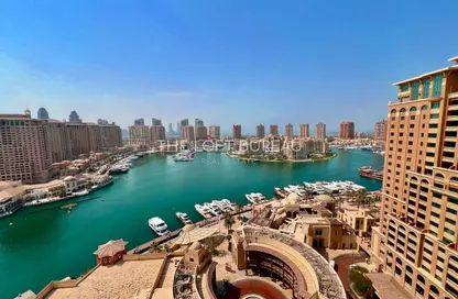 Apartment - 2 Bedrooms - 3 Bathrooms for rent in East Porto Drive - Porto Arabia - The Pearl Island - Doha