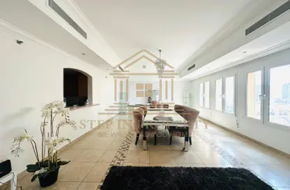 Apartment - 3 Bedrooms - 4 Bathrooms for rent in Tower 10 - Porto Arabia - The Pearl Island - Doha