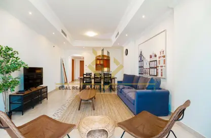 Apartment - 2 Bedrooms - 3 Bathrooms for sale in West Porto Drive - Porto Arabia - The Pearl Island - Doha