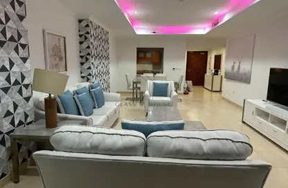 Apartment - 1 Bedroom - 2 Bathrooms for rent in East Porto Drive - Porto Arabia - The Pearl Island - Doha