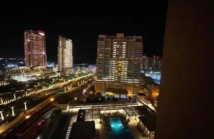 Apartment - 1 Bedroom - 2 Bathrooms for rent in Tower 7 (Ferrari Tower) - Porto Arabia - The Pearl Island - Doha
