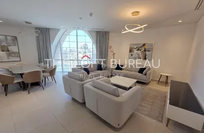 شقة - 3 غرف نوم - 4 حمامات للايجار في حدائق فلورستا - جزيرة اللؤلؤة - الدوحة