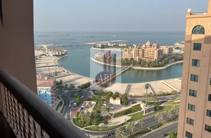 Water View image for: Apartment - 1 Bedroom - 2 Bathrooms for sale in Tower 14 - Porto Arabia - The Pearl Island - Doha, Image 1