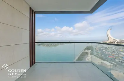 Apartment - 1 Bedroom - 2 Bathrooms for rent in Lusail Marina Heights - Marina District - Lusail
