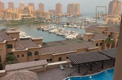 Apartment - 2 Bedrooms - 3 Bathrooms for rent in East Porto Drive - Porto Arabia - The Pearl Island - Doha