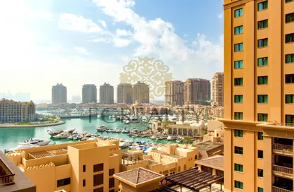 Apartment - 1 Bedroom - 1 Bathroom for rent in West Porto Drive - Porto Arabia - The Pearl Island - Doha