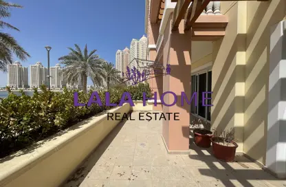 تاون هاوس - غرفة نوم - 2 حمامات للايجار في فيفا بحرية شرق - فيفا بحرية - جزيرة اللؤلؤة - الدوحة