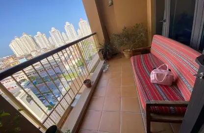 Apartment - 1 Bedroom - 2 Bathrooms for sale in West Porto Drive - Porto Arabia - The Pearl Island - Doha