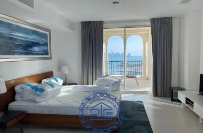 Apartment - 3 Bedrooms - 4 Bathrooms for rent in Viva East - Viva Bahriyah - The Pearl Island - Doha